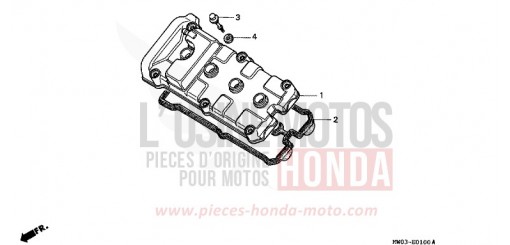 COUVERCLE DE CULASSE CBR900RRS de 1995